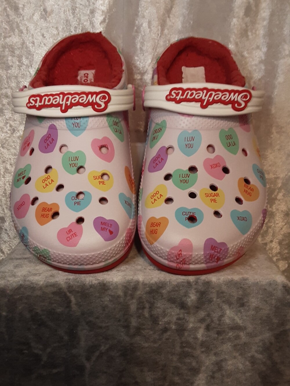 CROCS Lined Sweethearts Colab Limited Edition